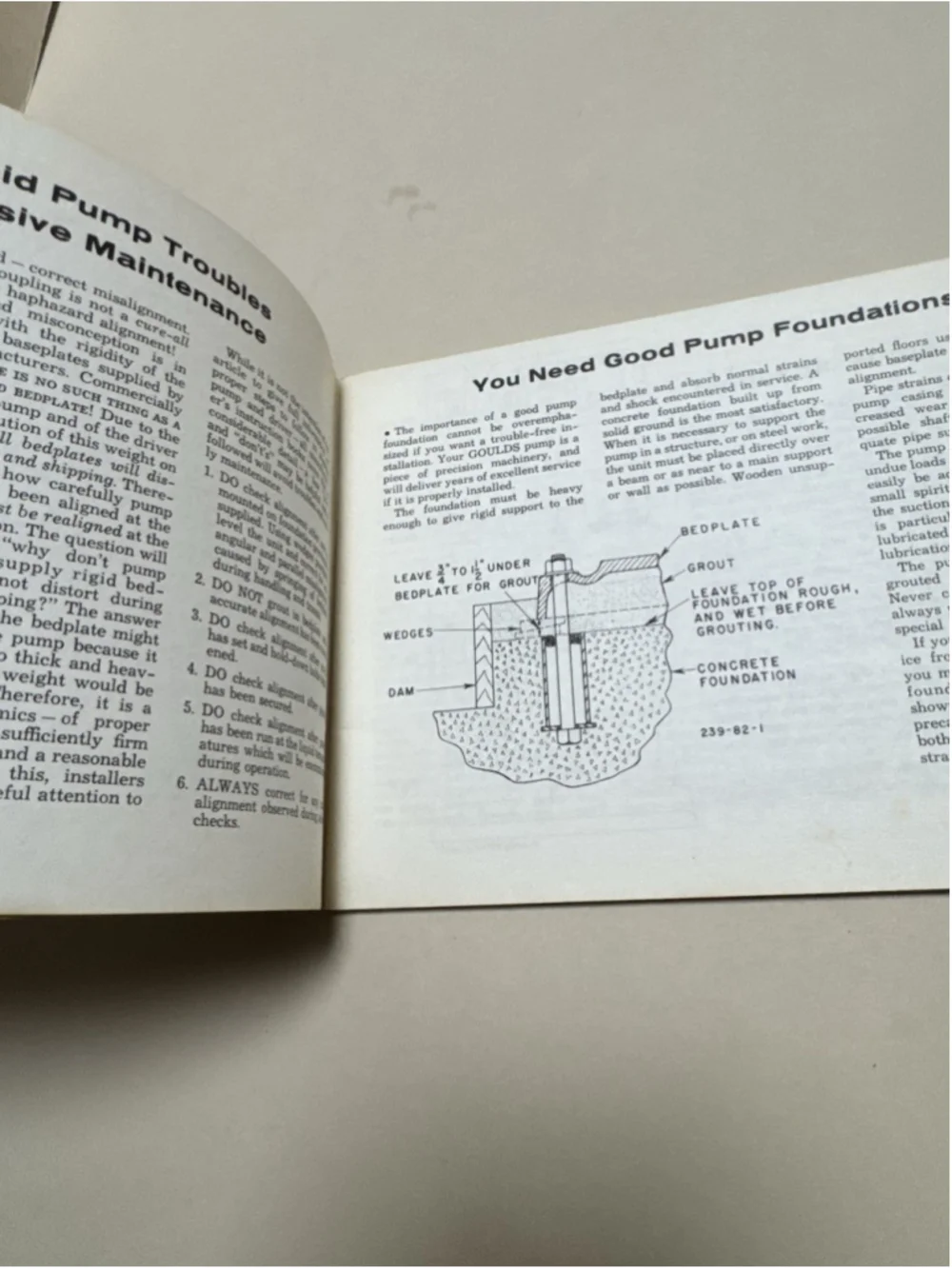 GOULDS Pump Care Manual A collection of centrifugal pump maintenance articles